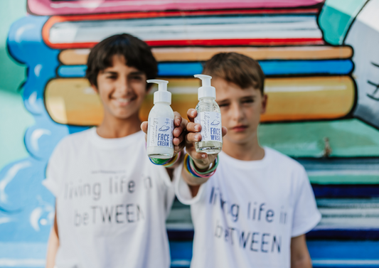 Gentle Tween Skincare Kit for Guys – Face Wash & Face Lotion Set (100ml + 100ml)