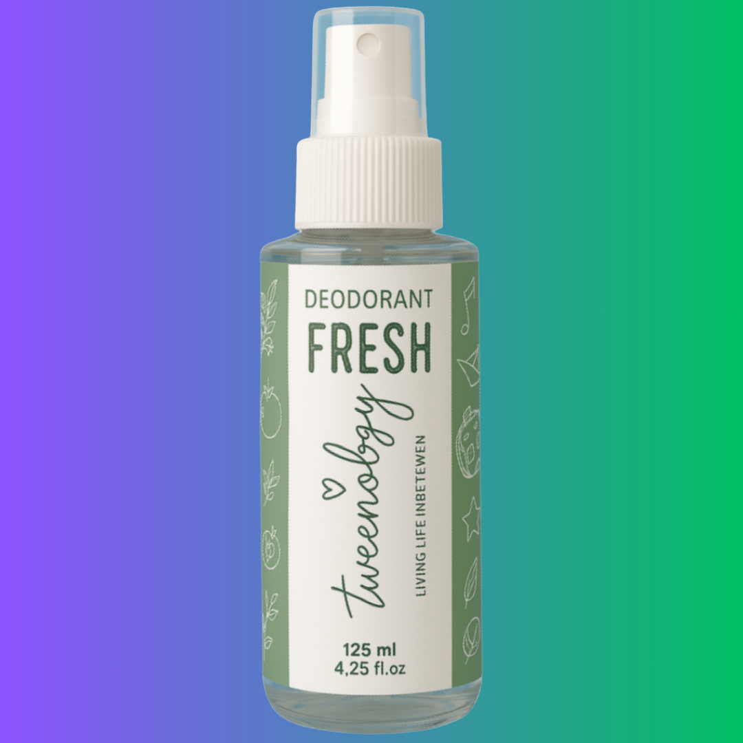 Natural Deodorant Spray - Fresh 125ml (Tween-Safe)