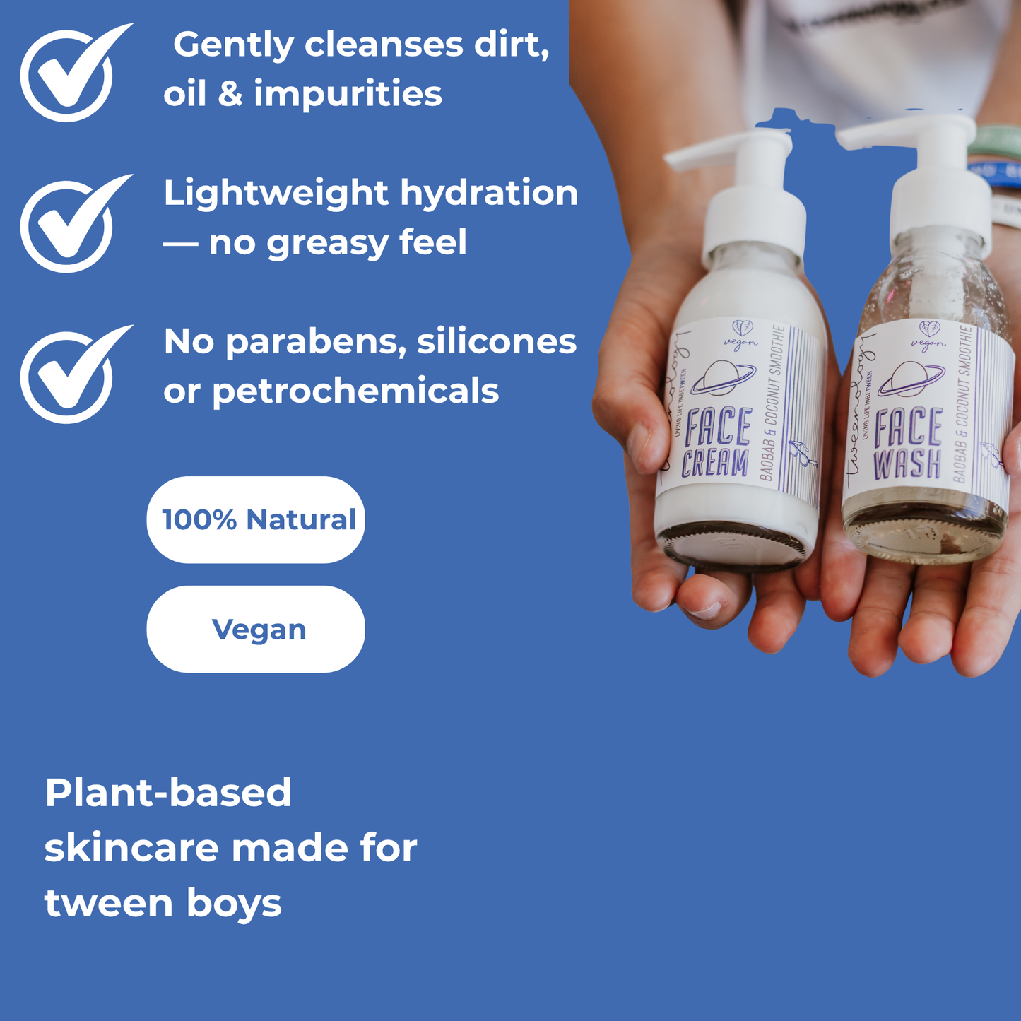 Gentle Face Wash for Boys 100ml