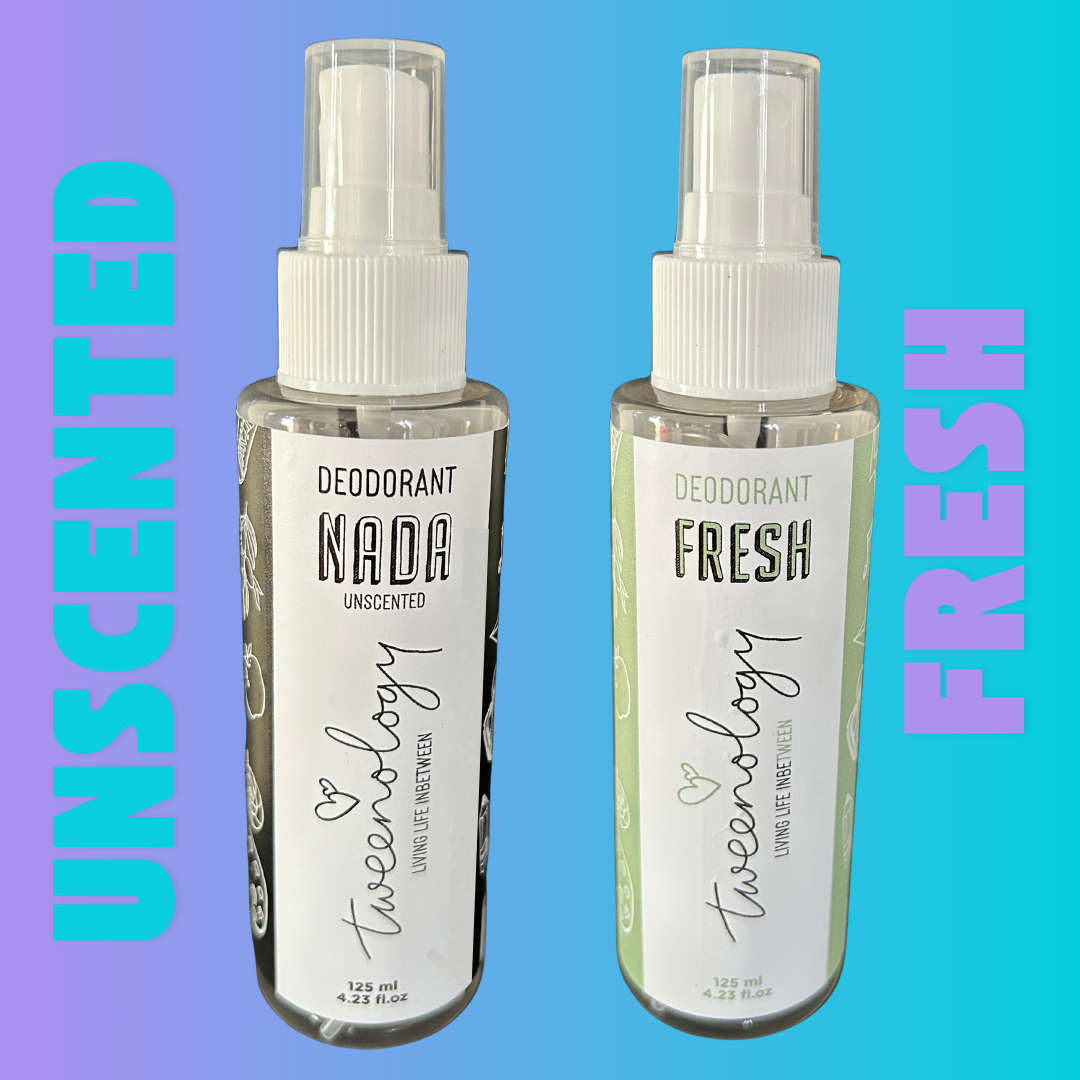 Natural Deodorant Spray - Fresh 125ml (Tween-Safe)