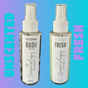 Natural Deodorant Spray - Fresh 125ml (Tween-Safe)