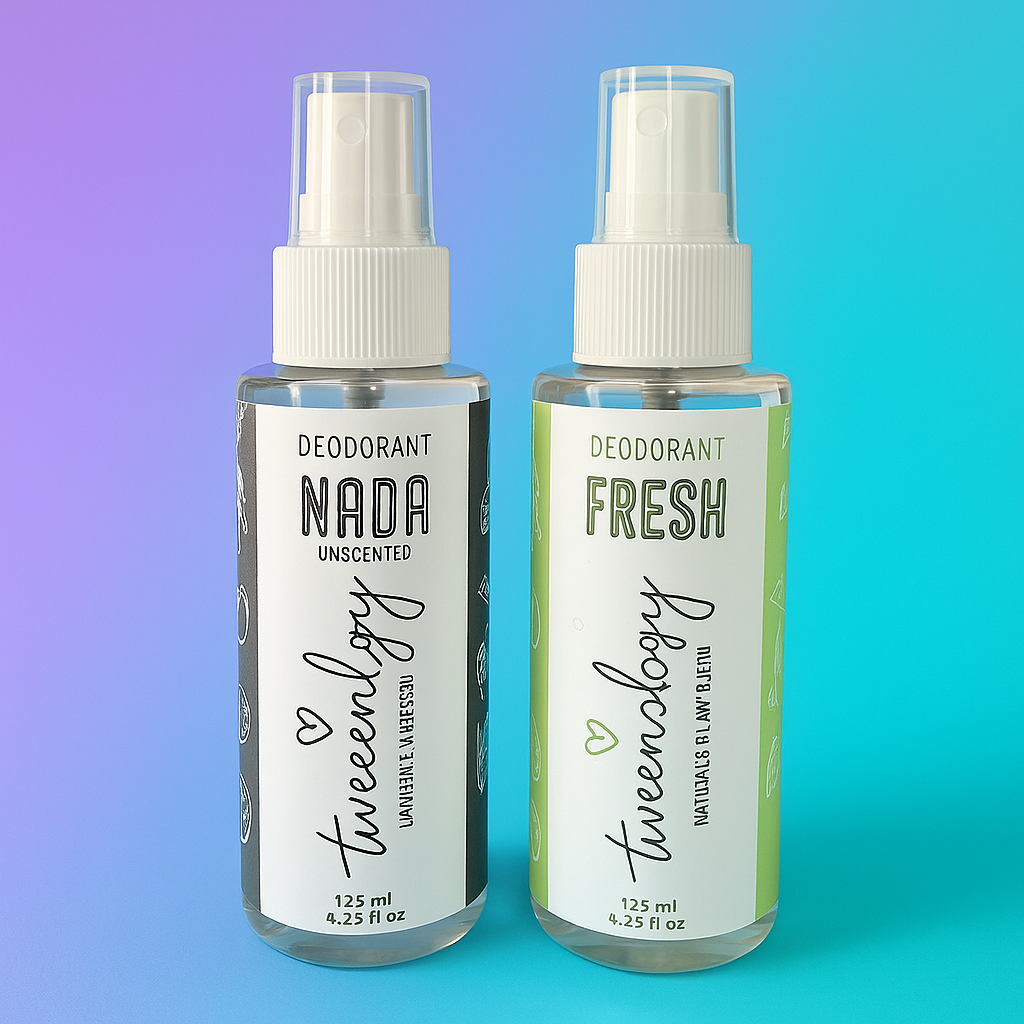 Natural Deodorant Spray - 125ml. Multiple Variants.