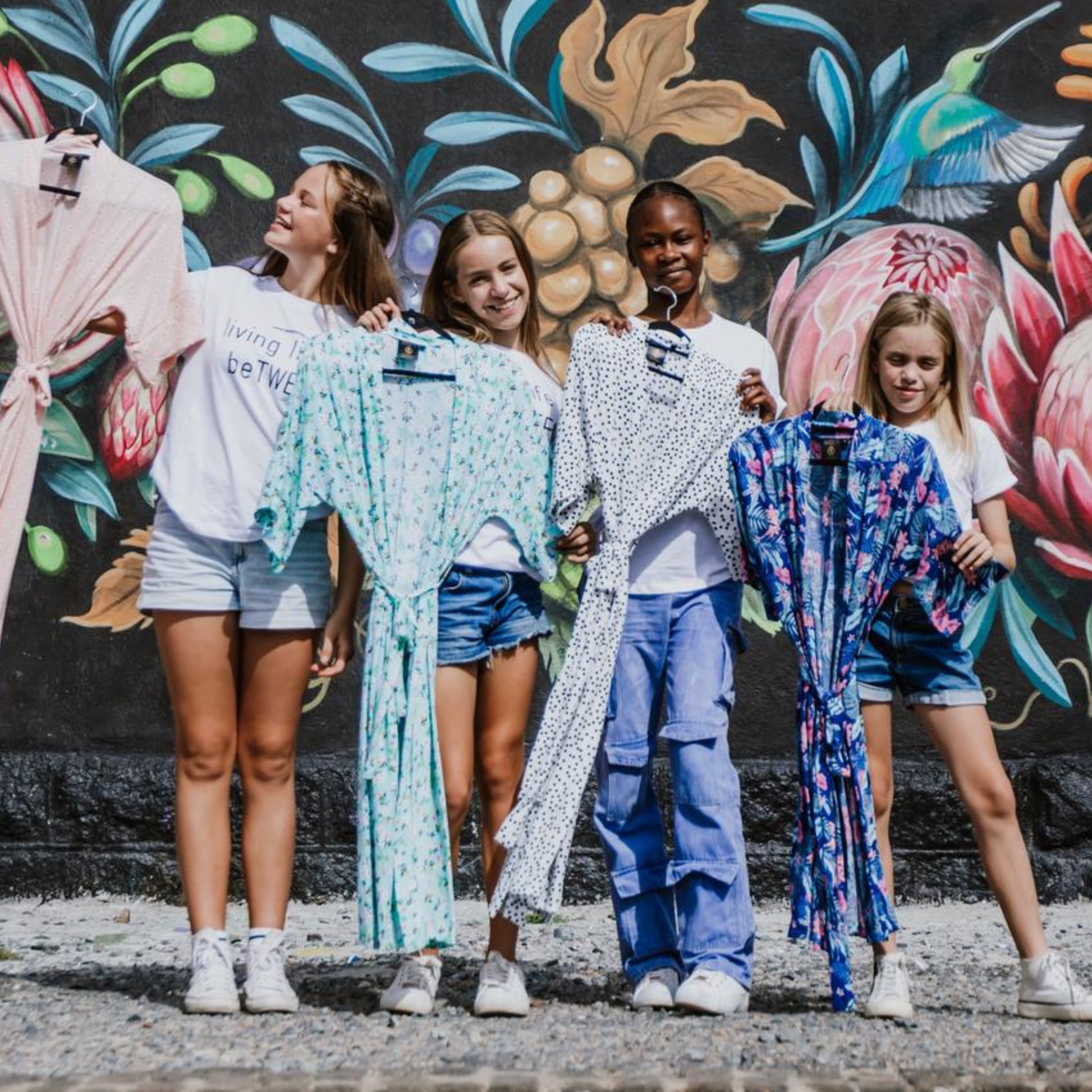 Tweenology kimono for tween girls — fun and stylish cover-up for tweens, made in South Africa