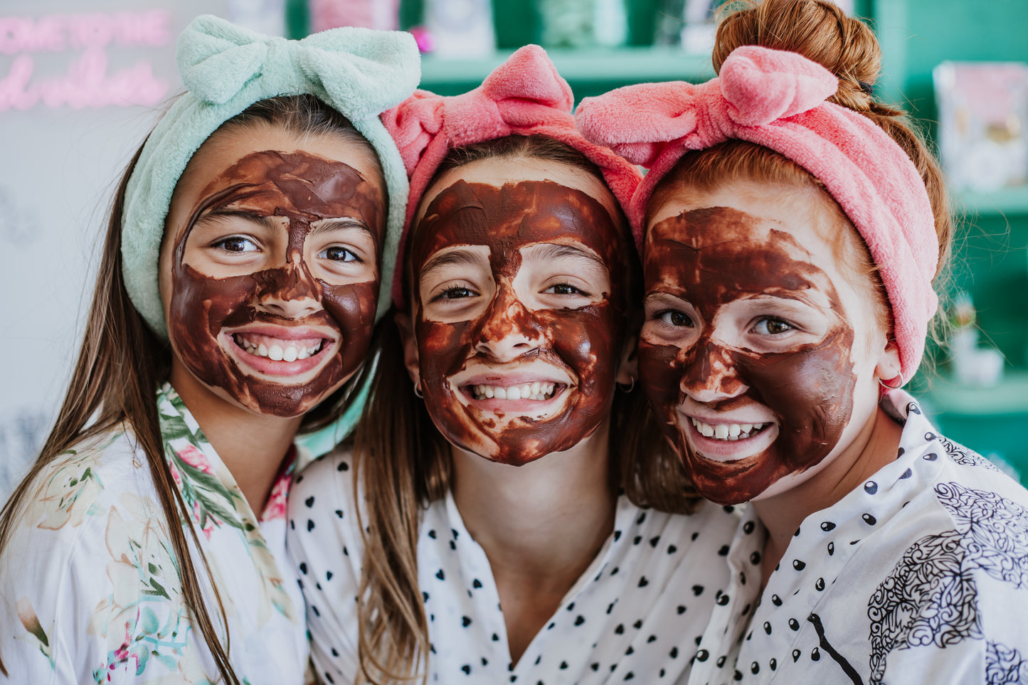 DIY Chocolate Face Mask Kit – Tween Skincare Fun + Glow Boost Mask 50g + oil 30ml+ Brush