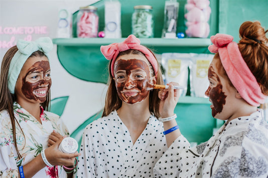 Chocolate Face Mask for Tweens – Cacao & Baobab Glow Mask (50g)